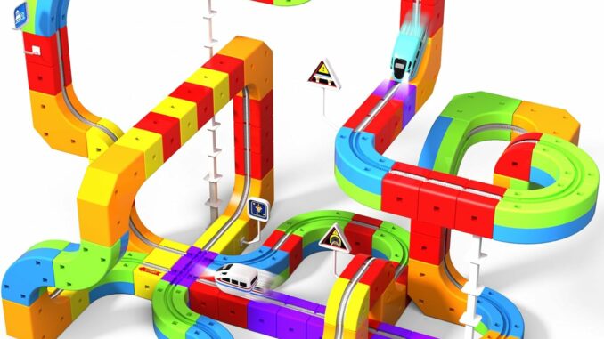 Tren Eléctrico Circuito 2m con 3 Vagones