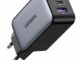 UGREEN Nexode 65W Cargador USB C Carga Rápida Múltiple Tipo C con 3 Puertos Compatible con MacBook