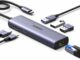 UGREEN Revodok 1061 Hub USB C Ethernet Gigabit HDMI 4K PD 100W Adaptador Tipo C Docking Station