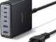UGREEN Zapix 100W Cargador USB C Estación de Carga GAN con 6 Puertos Cargador de Sobremesa