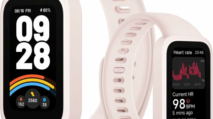 XIAOMI Smart Band 9 Active – Pulsera de Actividad, autonomía de hasta 18 días, Pantalla TFT de