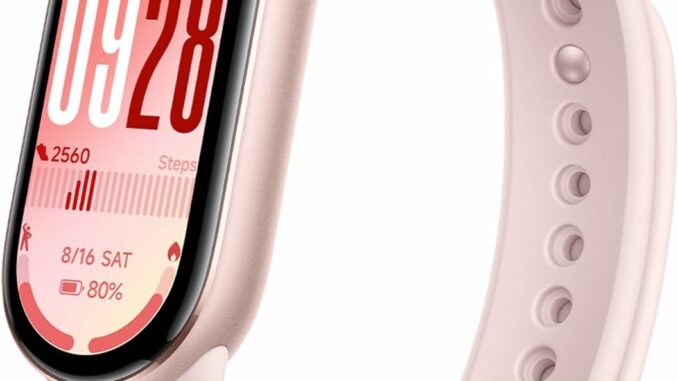 Xiaomi Smartband 10, Pulsera de Actividad, Reloj Inteligente, Pantalla AMOLED de 44mm Carga rápida,