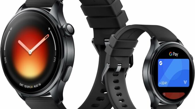 XIAOMI Watch 5 Smartwatch 47 mm, Google Wear OS, pagos NFC, AI con Gemini, Pantalla de 1,54”, hasta