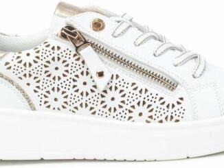XTI – Zapatilla Mujer Blanco – Calzado Cómodo y Versátil – Moda Casual – Modelo 14362801 (Talla 37)