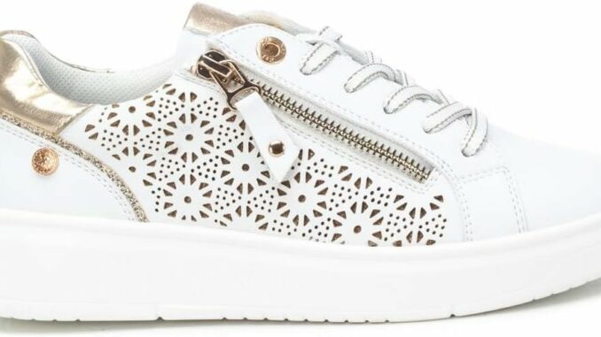XTI – Zapatilla Mujer Blanco – Calzado Cómodo y Versátil – Moda Casual – Modelo 14362801 (Talla 37)