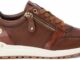 XTI – Zapatilla Mujer Camel – Calzado Cómodo y Versátil – Moda Casual – Modelo 14320202 (Talla 37)